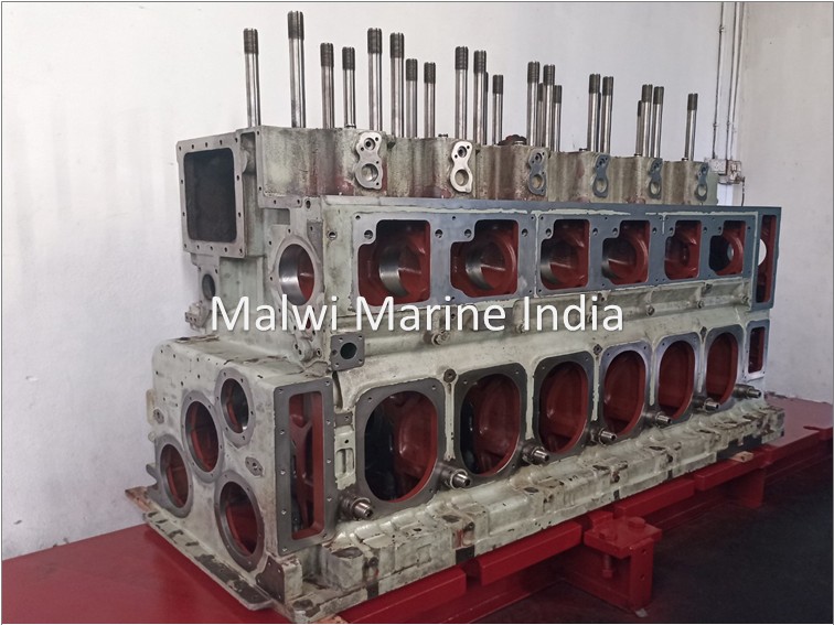 DAIHATSU - 8DK20 - 6DK20 - 5DK20 -DK20e - ENGINE FRAME - CYLINDER BLOCK