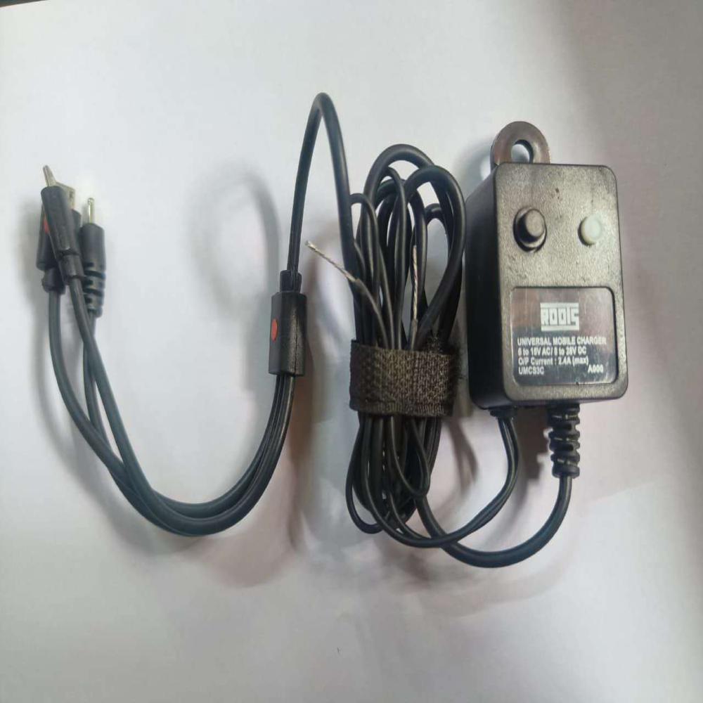 Roots Universal Mobile Charger with Switch (3 pin)
