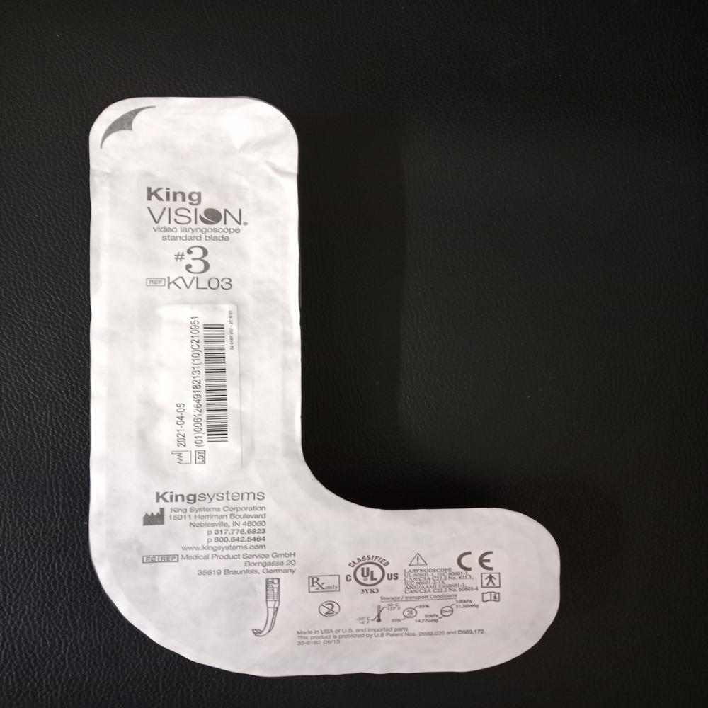 Ambu King Vision Video Laryngoscope blade Disposable laryngoscope blade