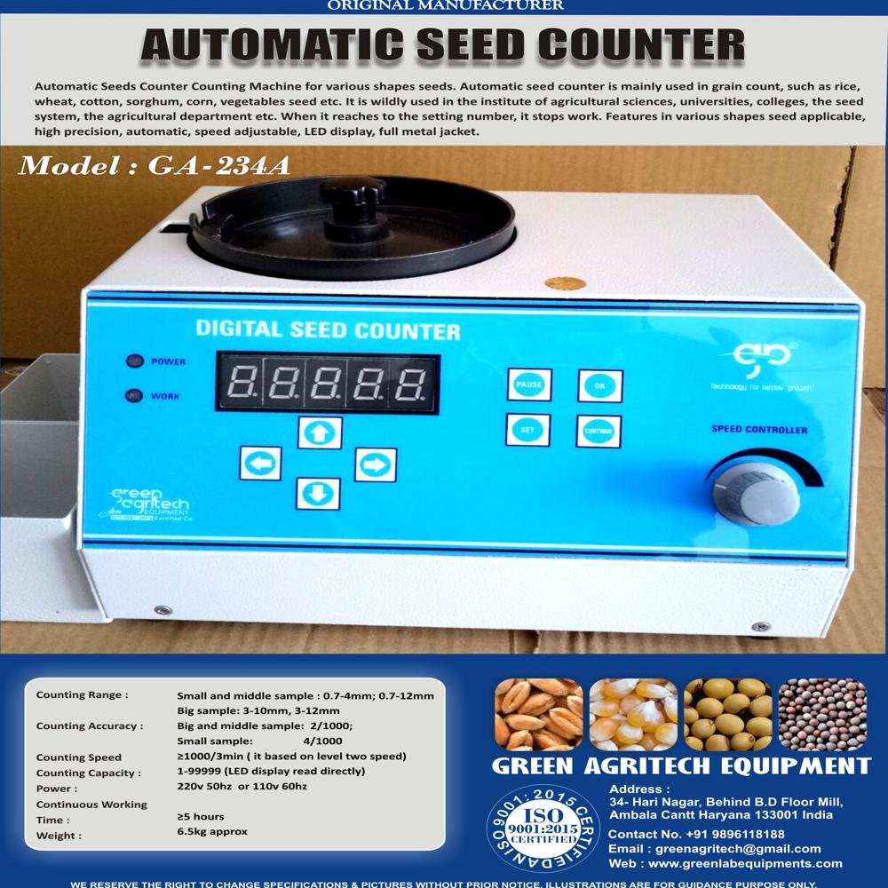 Automatic Seed Counter - Accuracy: 99.5%
