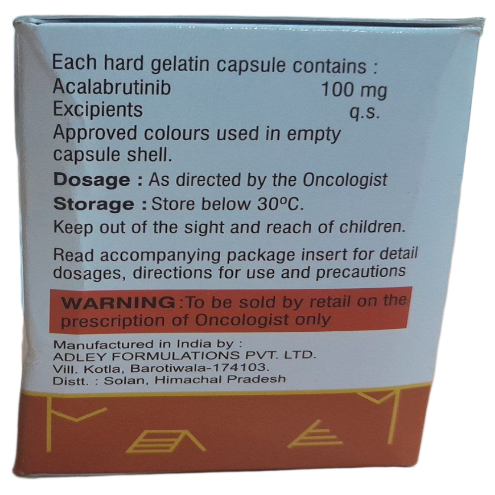 Betatinib 100mg - Acalabrutinib Capsules