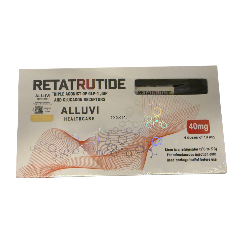 Alluvi Retatrutide 40Mg Injection Pen For Weight Loss - Boiling Point: Not Applicable (Decomposes Before Boiling)