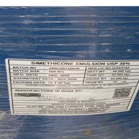 Simethicone Emulsion Chemical - Acid Value: < 1 Mg Koh/g