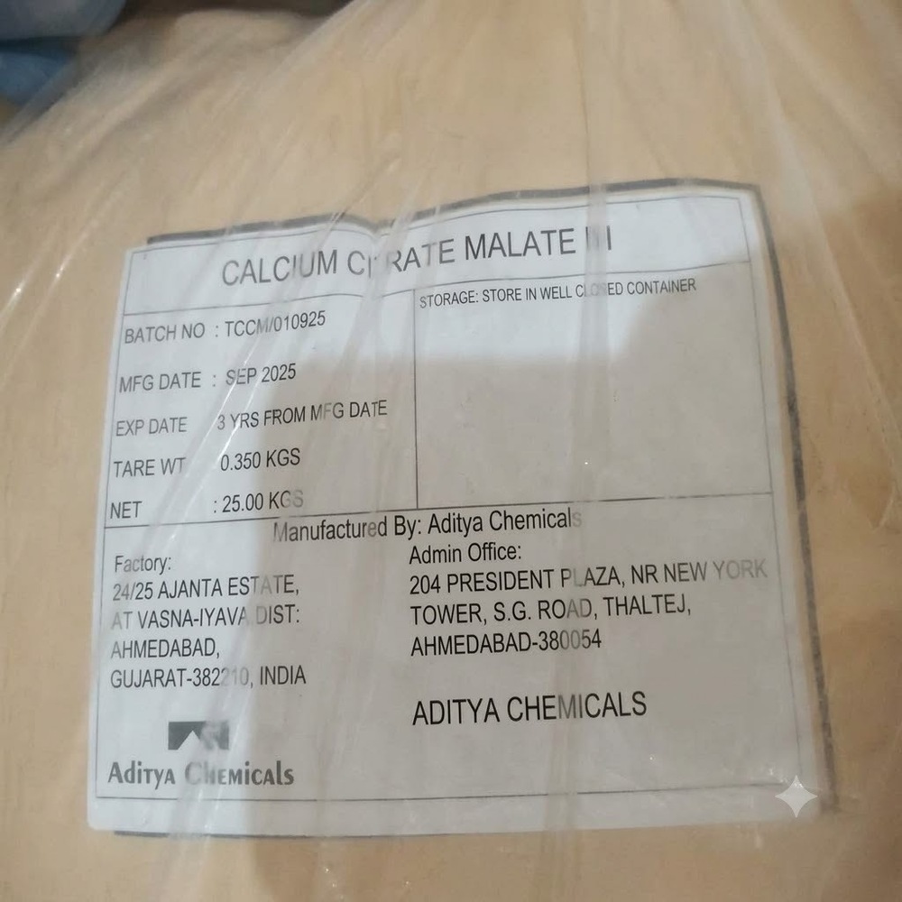 Calcium Citrate Malate - Cas No: 142606-53-9