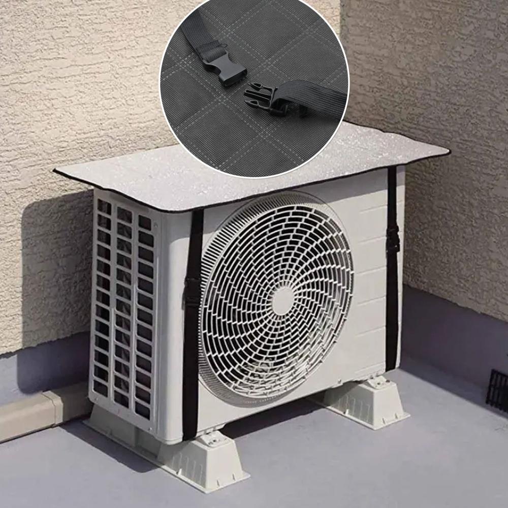 Air Conditioner Outdoor Unit Cover(Small) - Color: Mix
