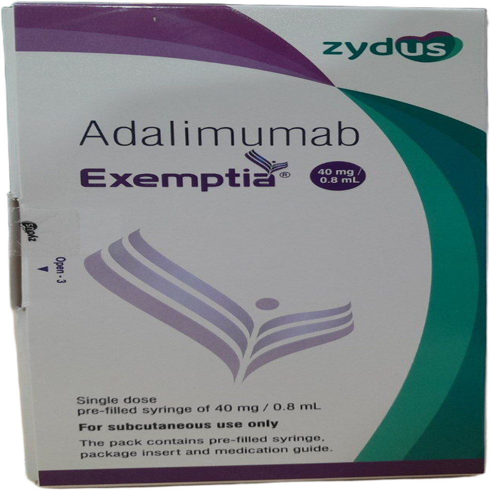 Exemptia 40mg - Adalimumab Injection