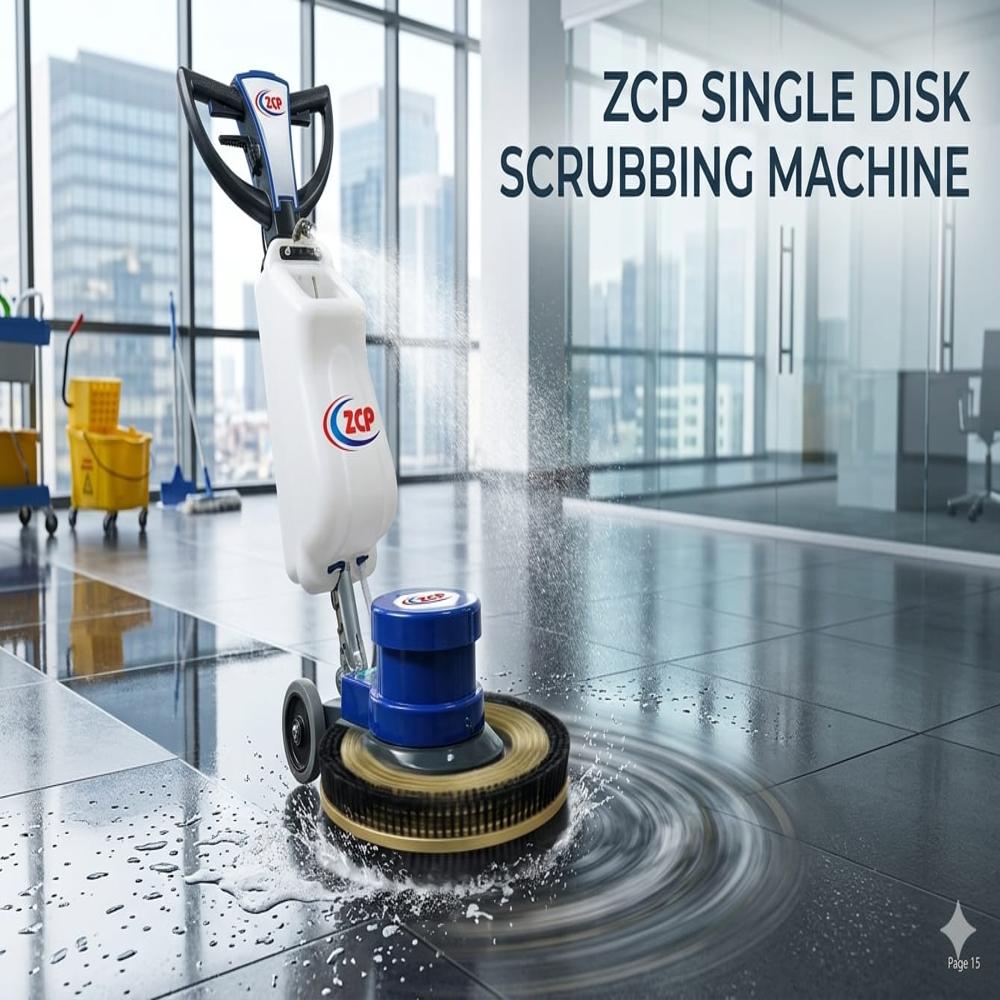 Singal Disk Scrubbing Machine