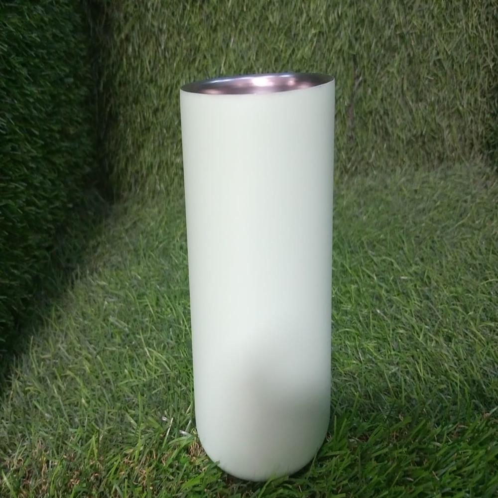 Vacuum Glass 304 Stainless Steel Home Office Lidless Anti-Scald Water Cup Drink