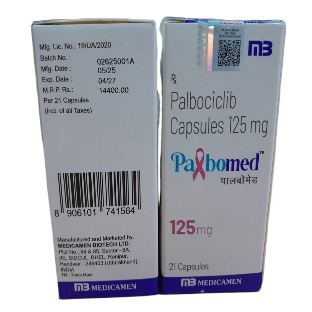 Palbomed 125mg - Palbociclib Capsules