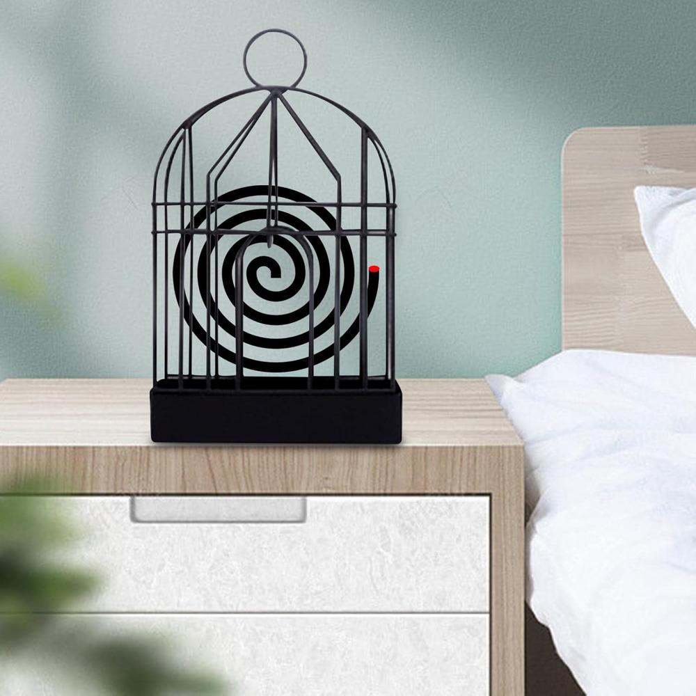 Mosquito Coil Holder, Vintage Style Durable Household Mosquito coil Stand Office Home