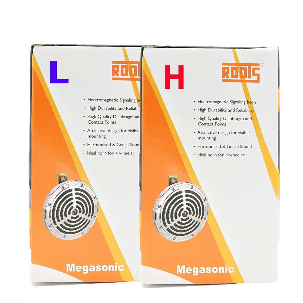 Roots Megasonic Horn 12v (High & Low)
