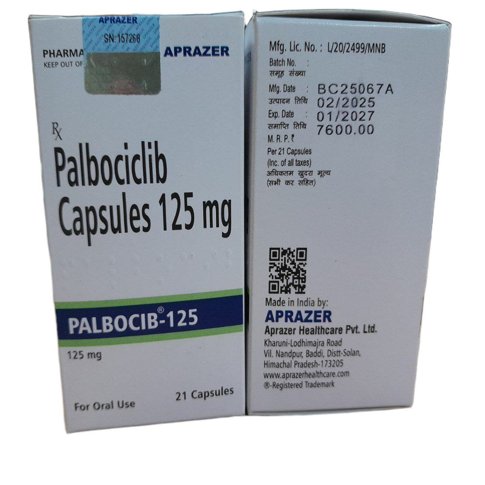 Palbocib 125mg - Palbociclib Capsules