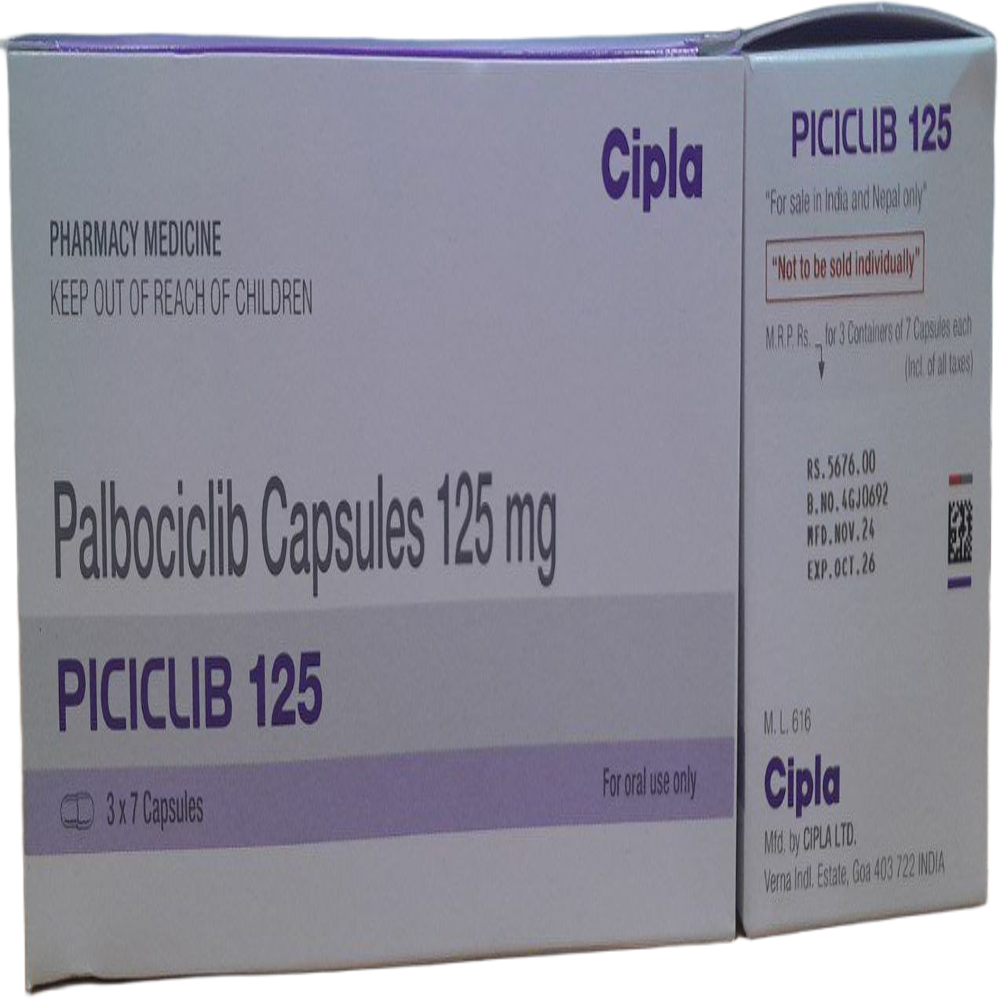 Piciclib 125mg - Palbociclib Capsules