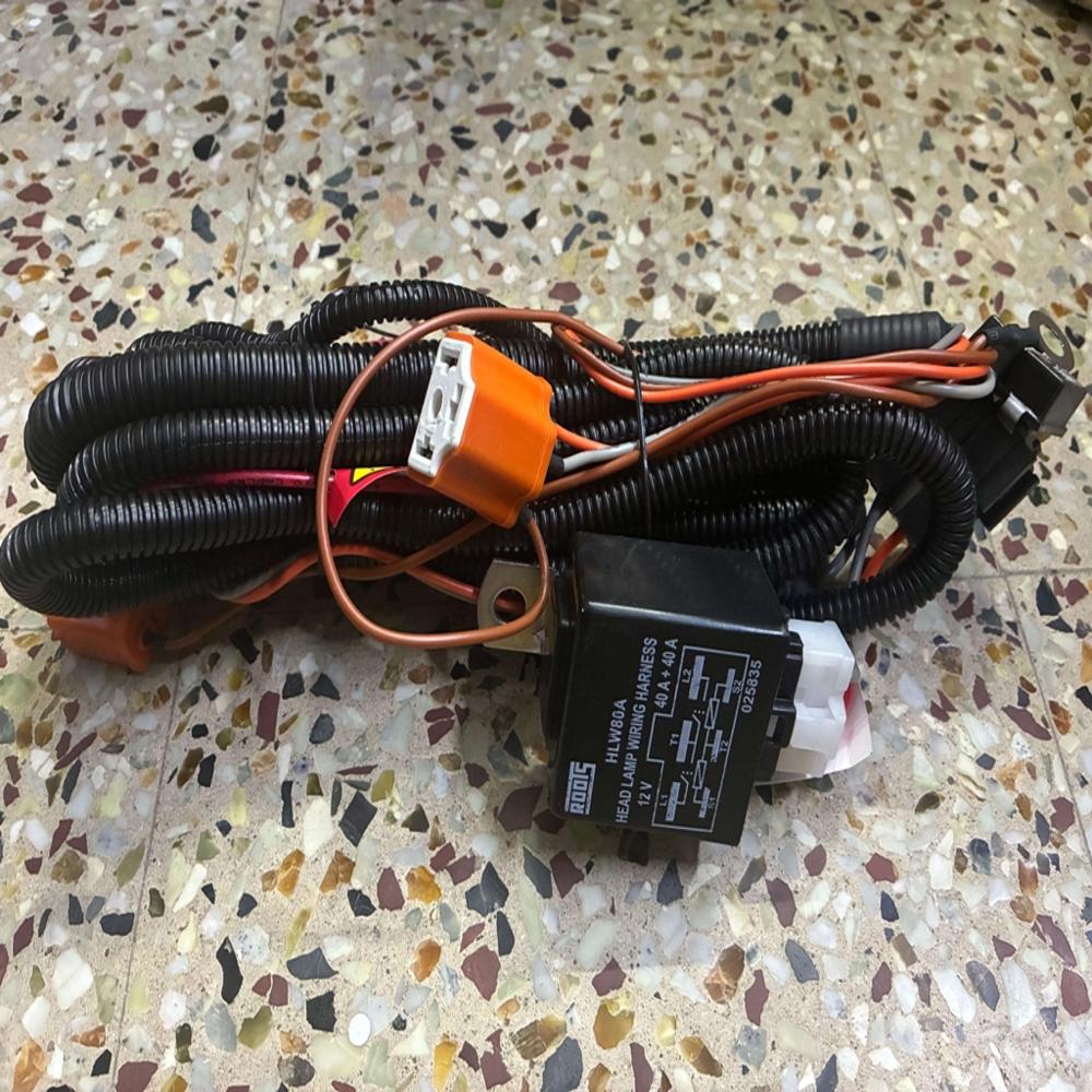 Roots Head Lamp Wiring Harness