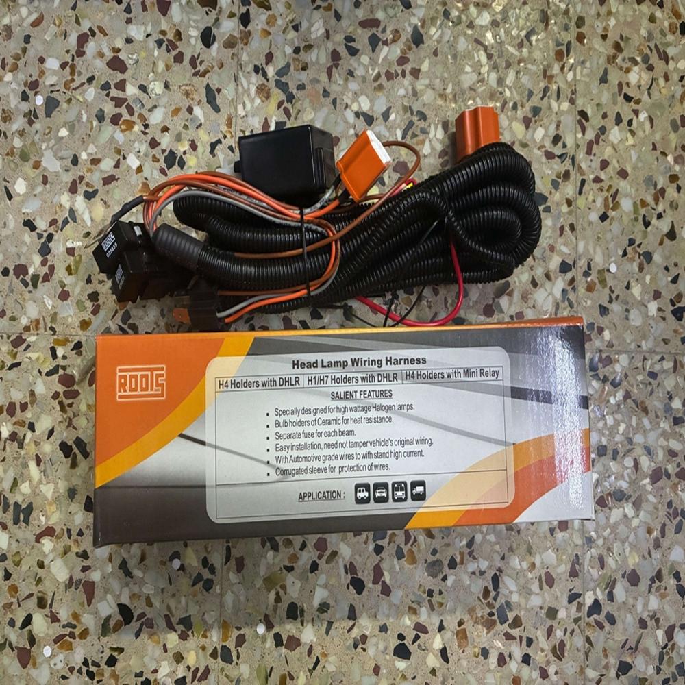 Roots Head Lamp Wiring Harness