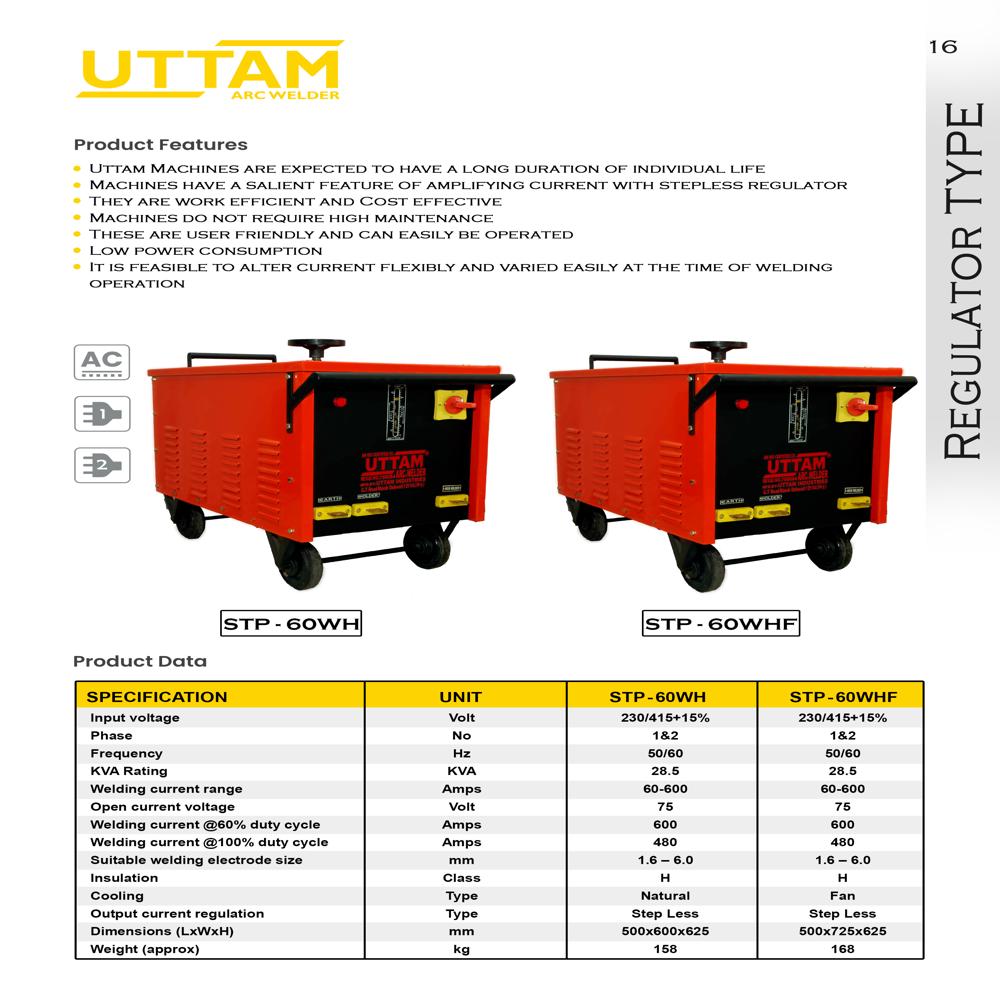 Arc Welding Machine- 600 Amp Dimension(l*w*h): 20x24x26 Inch (In)