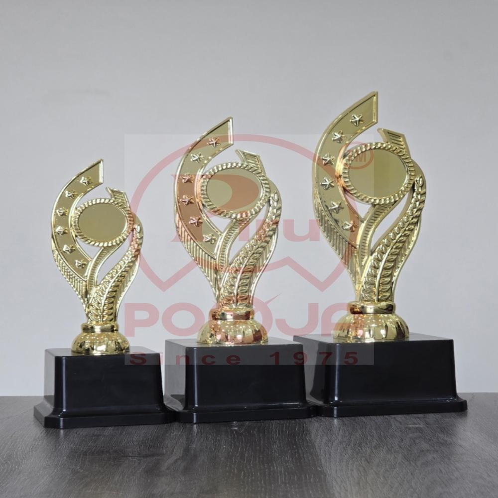 Plastic Fibre Trophy - Base Material: Wood