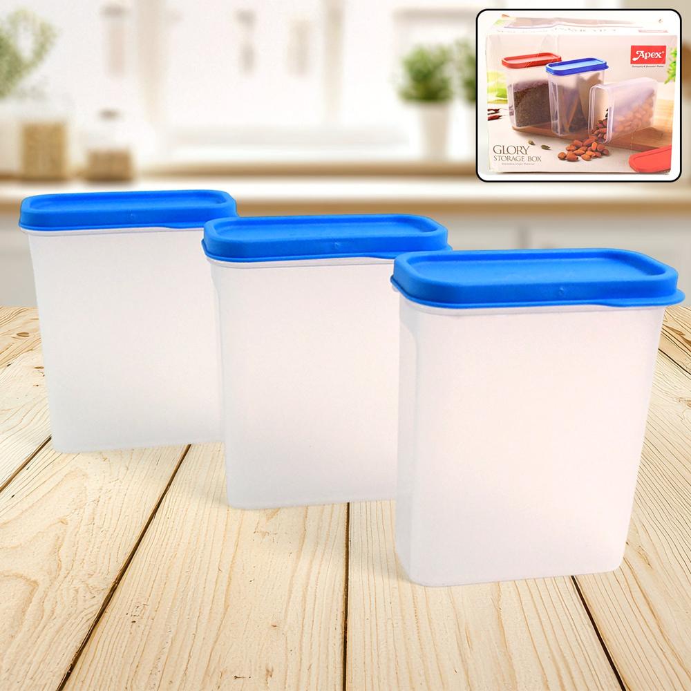 Apex Glory Food Storage Container Set 3-Piece - Color: Mix