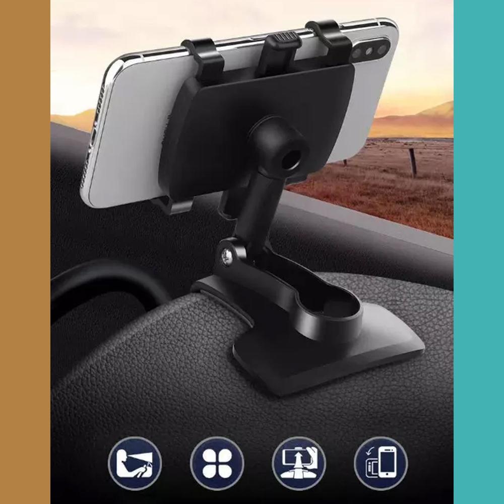 Car Mobile Phone Holder Mount Stand with 180 Degree