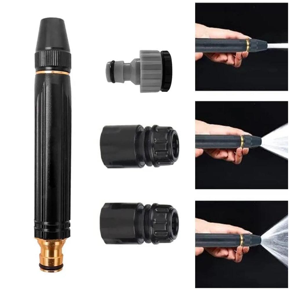 Plastic Car Washer High Pressure G-Un Water Spray Trigger Nozzle Water Spray (1 Pc) - Color: Mix