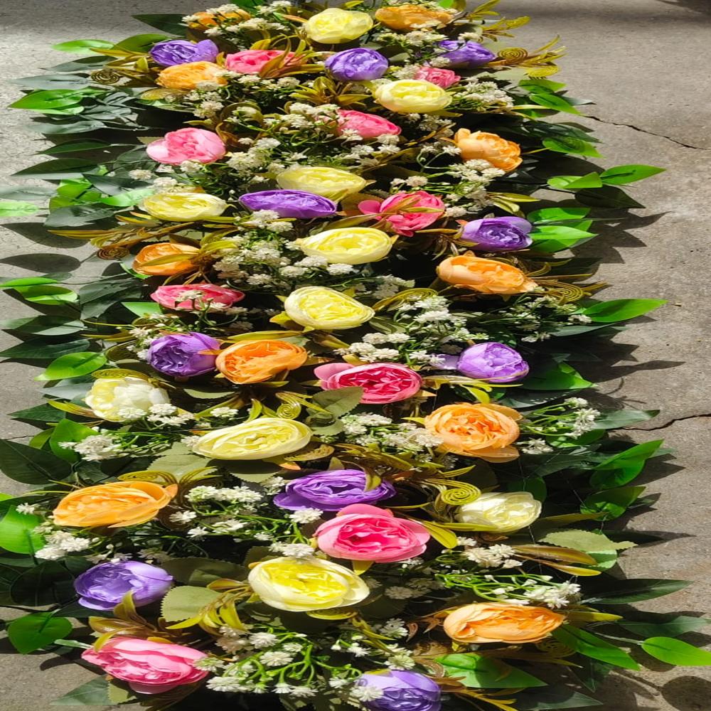 Artificial peony flower piller