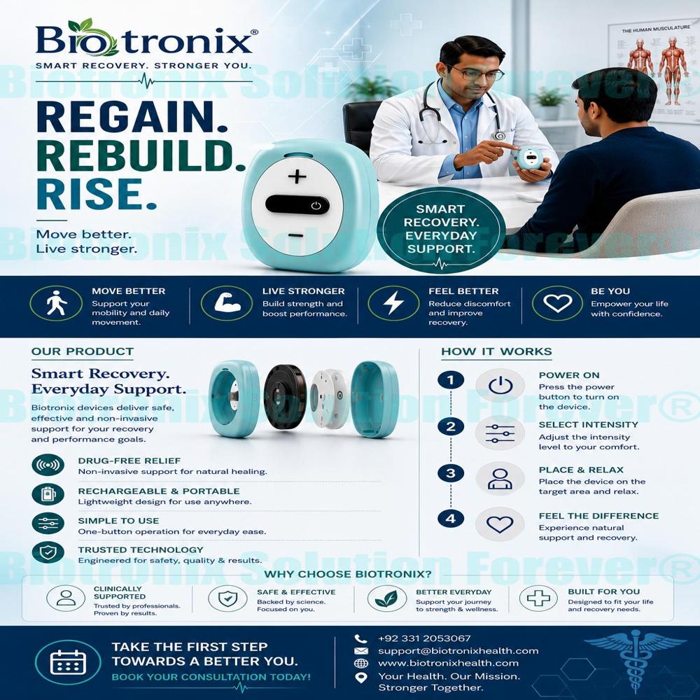 Foot Drop Recovery Electrotherapy Device with Smart Technology