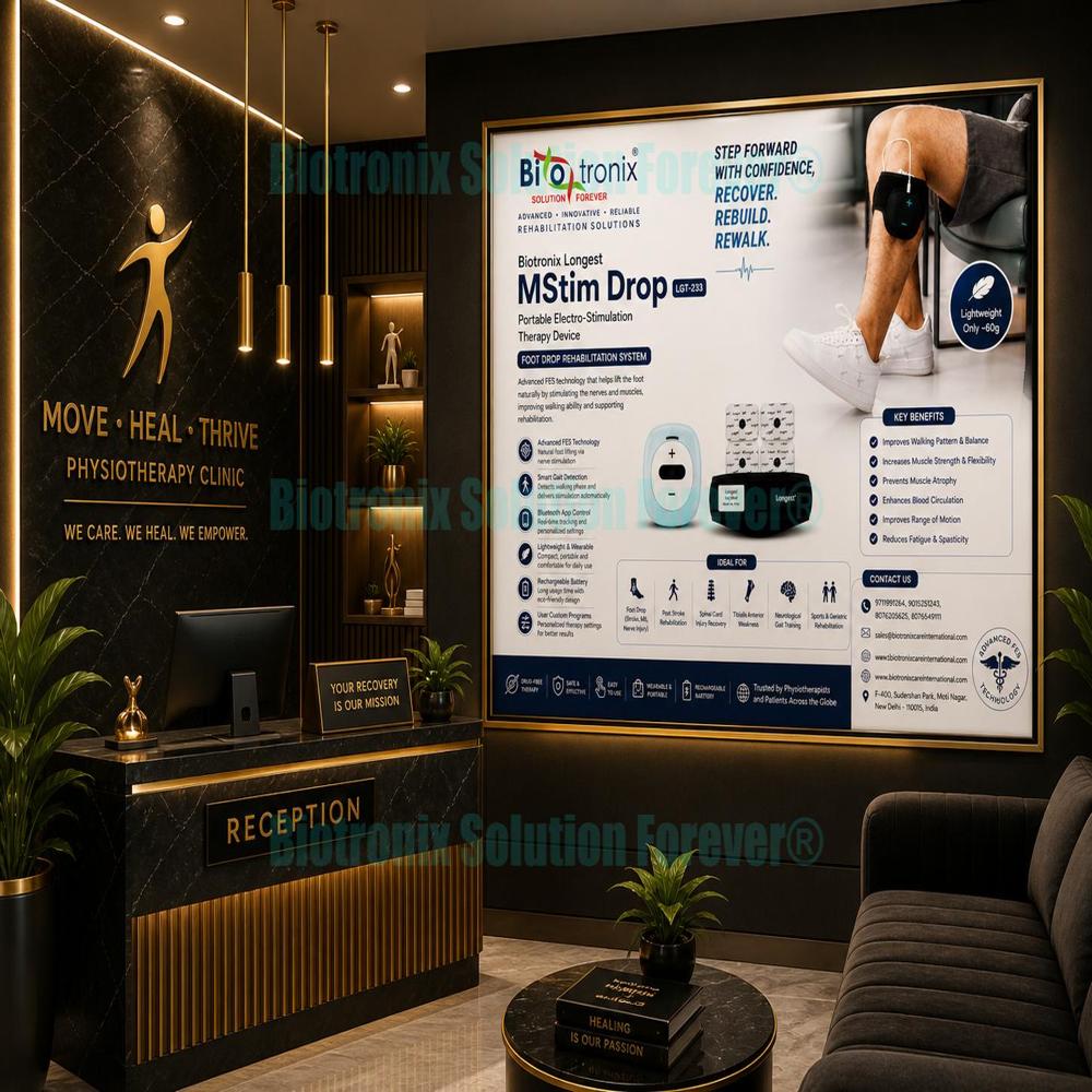 Foot Drop Recovery Electrotherapy Device with Smart Technology