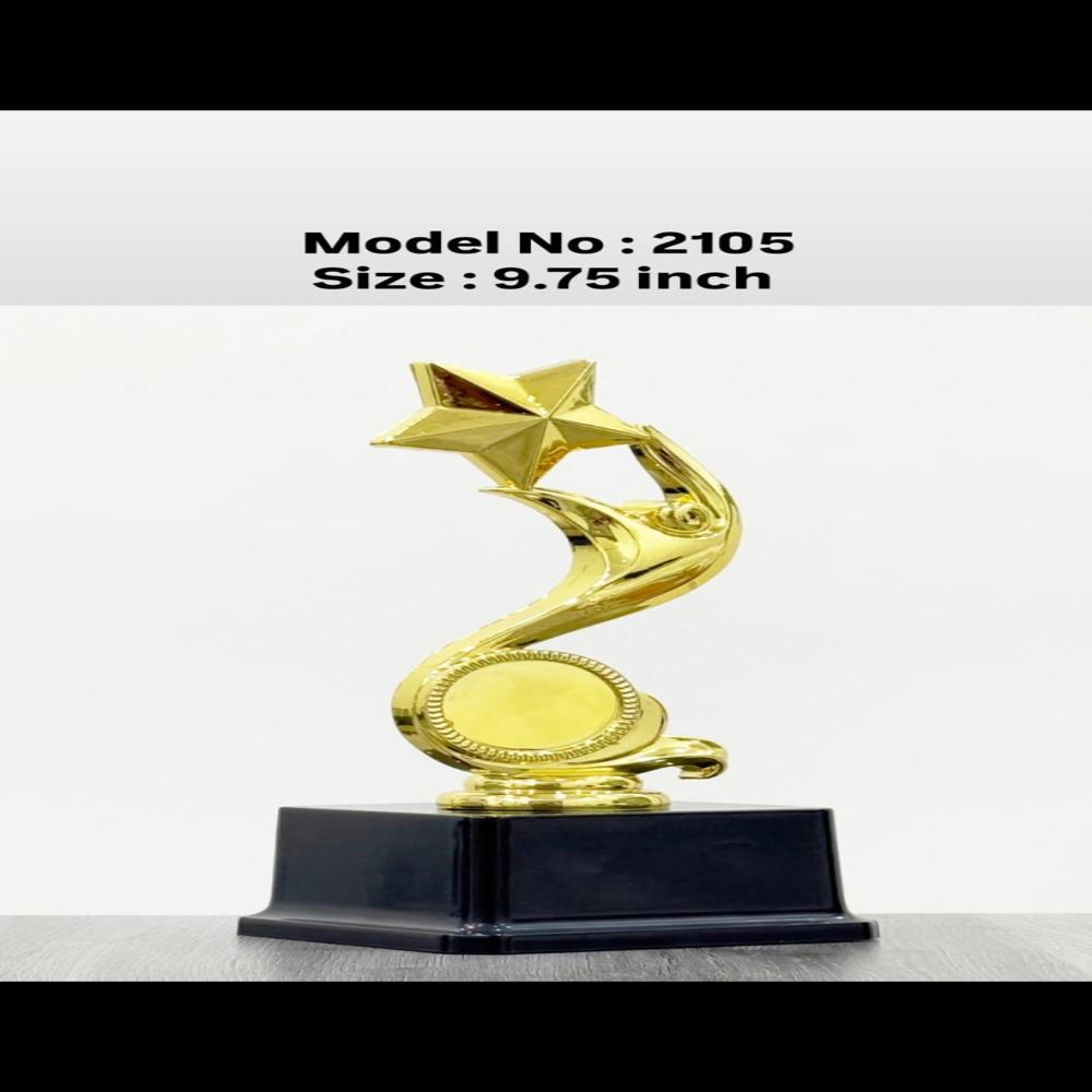 Plastic trophy