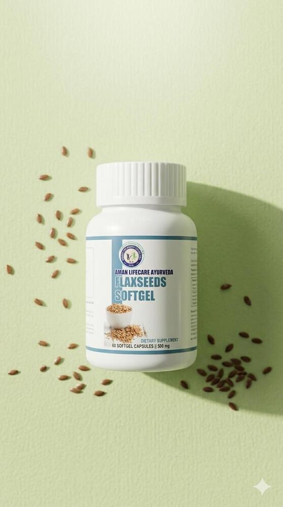 Flax Seeds Softgels