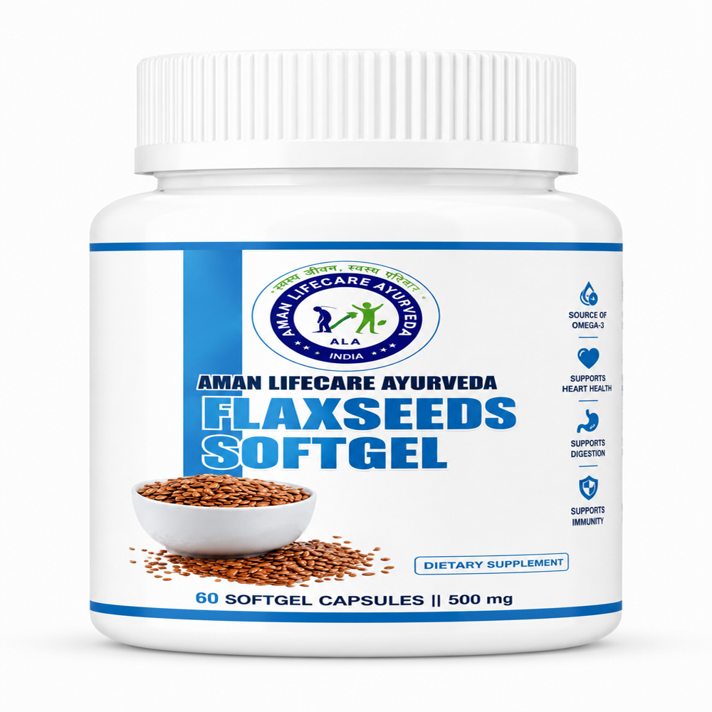 Flax Seeds Softgels - Age Group: For Adults