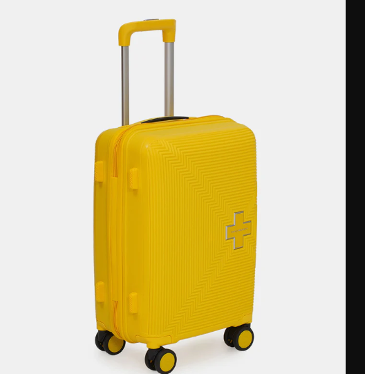 SWISS MILITARY Maze 65CM Hard Trolley Bag, 67L Medium PP Luggage  HTL128