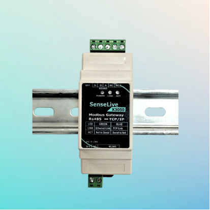 Industrial RS485 to Ethernet Modbus Gateway