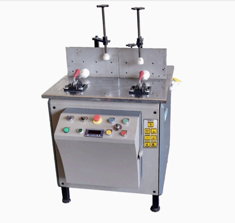Upvc Profile Cutting Machine - Color: Gray And White