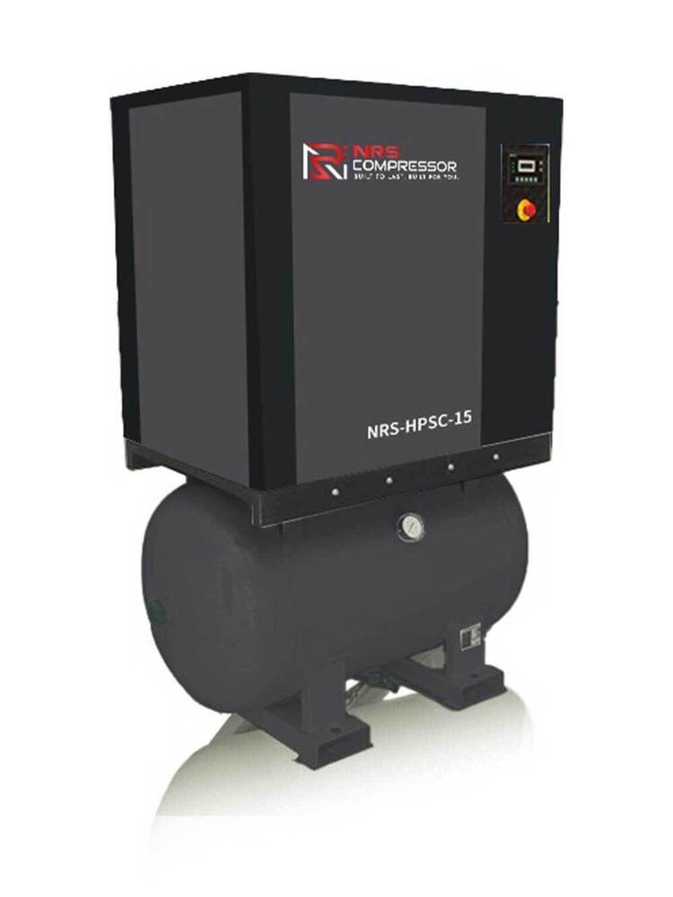 Tank mounted Screw Air Compressor