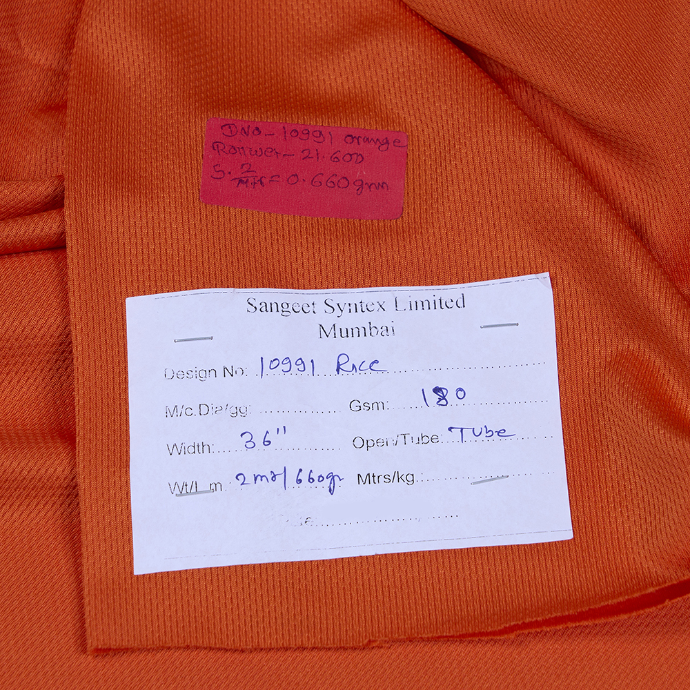 FK10991 180GSM Orange Rice Knit Fabrics