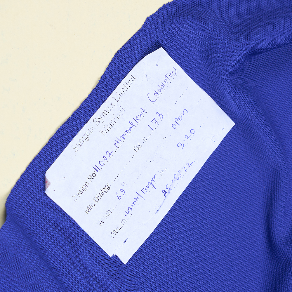 FK11002 178GSM Royal Blue Nirmal Knit Fabrics