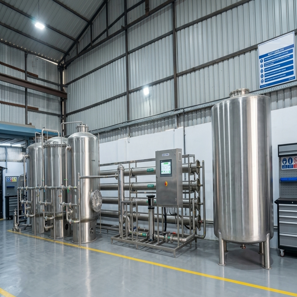 Fully Automatic 120 BPM Mineral Water Plant