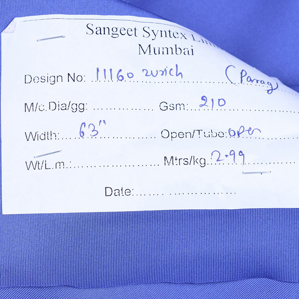 FK11160 210GSM Royal Blue Zurich Fabrics