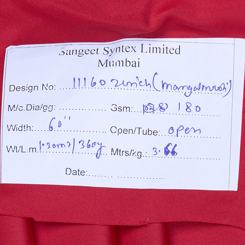 FK11160 180GSM Red Zurich Fabrics