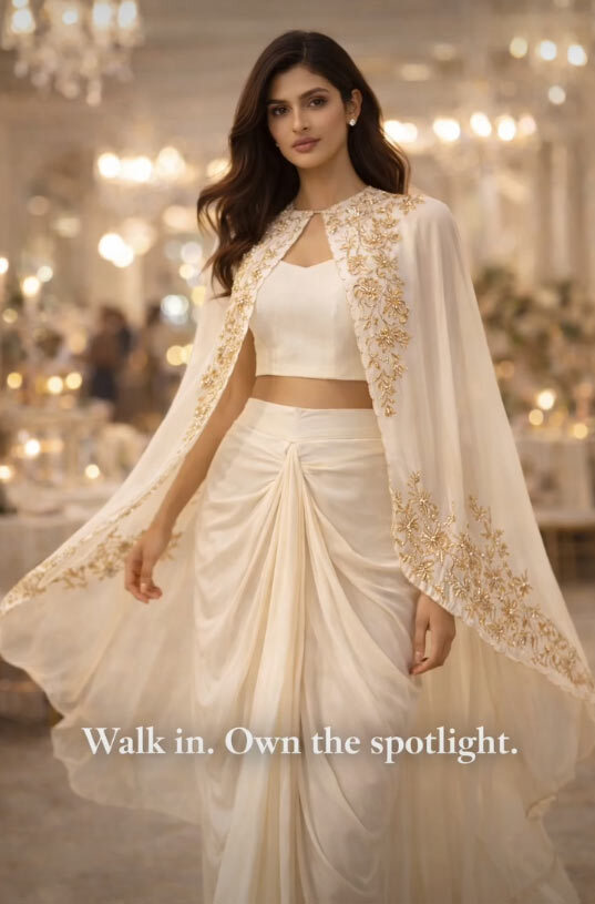 Sangeet Night Dress
