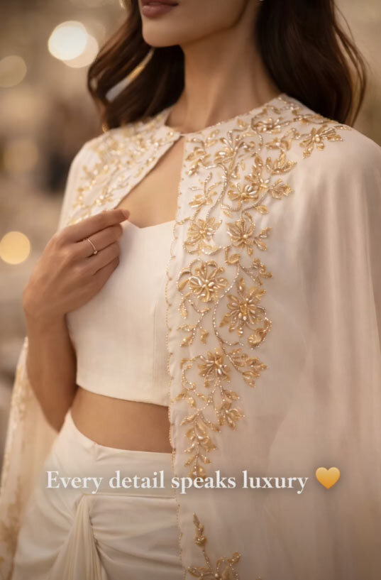Sangeet Night Dress