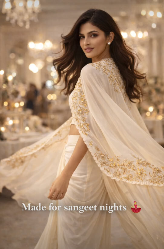 Sangeet Night Dress