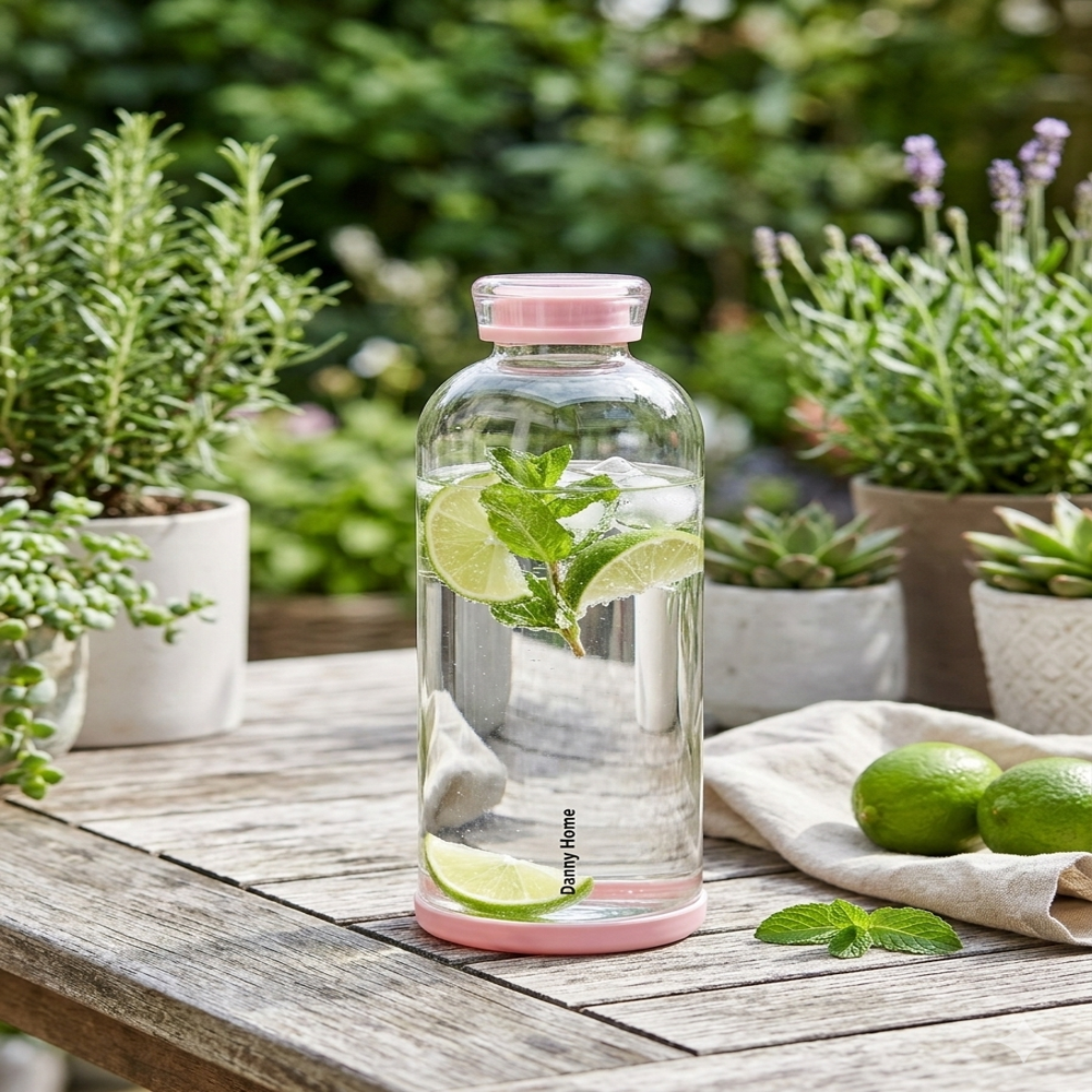 Glass Water Bottle