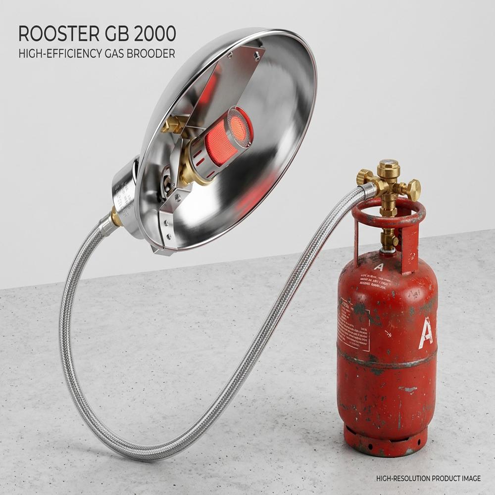 Roosters Gas Brooder Gb 2000 Single Dome - Feature: Energy Efficient