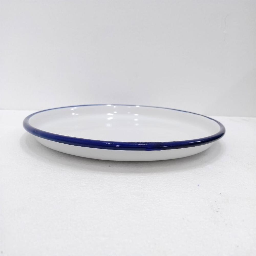 White Enamel Plate
