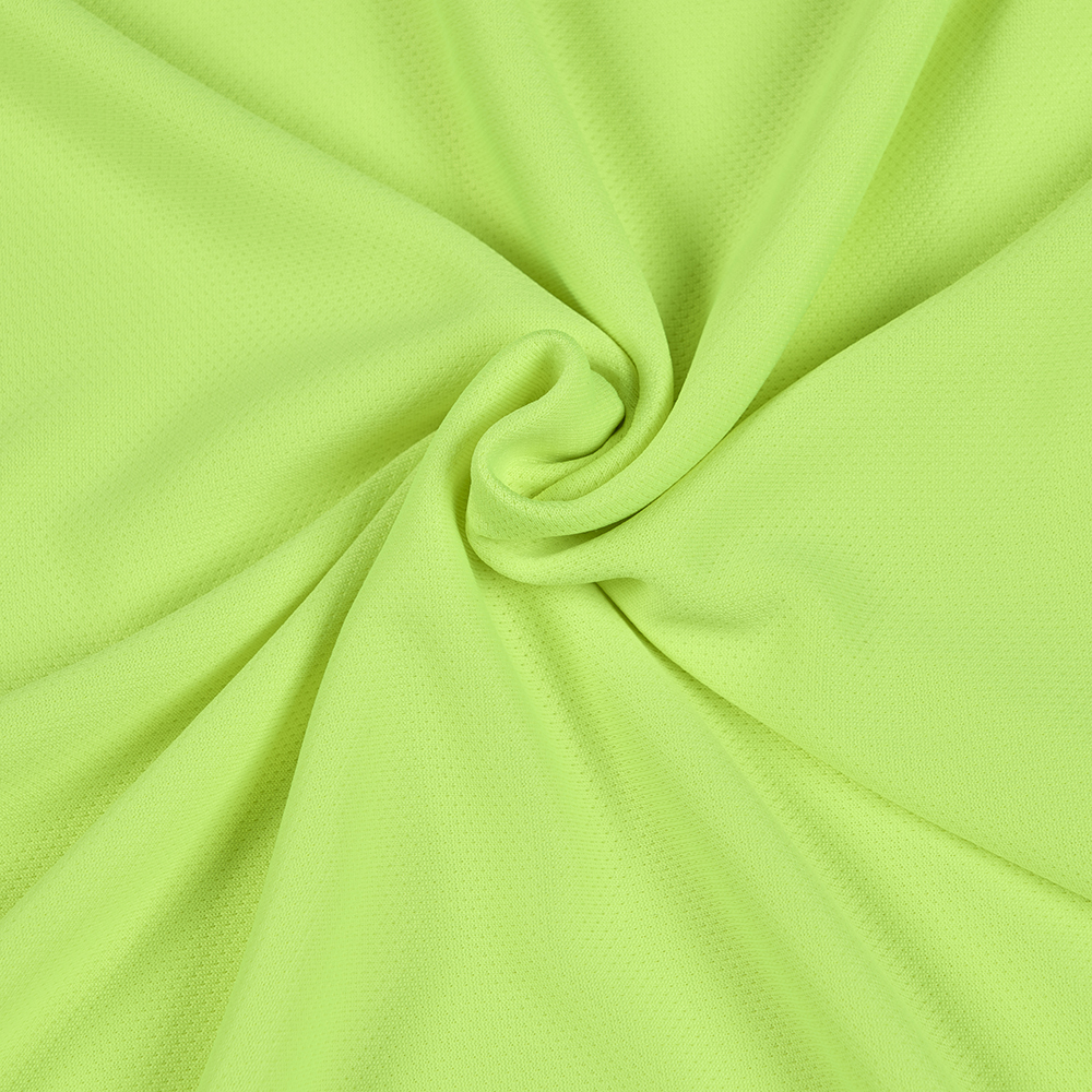 FK11233 180GSM Neon Green Premium Dot Knit Fabrics