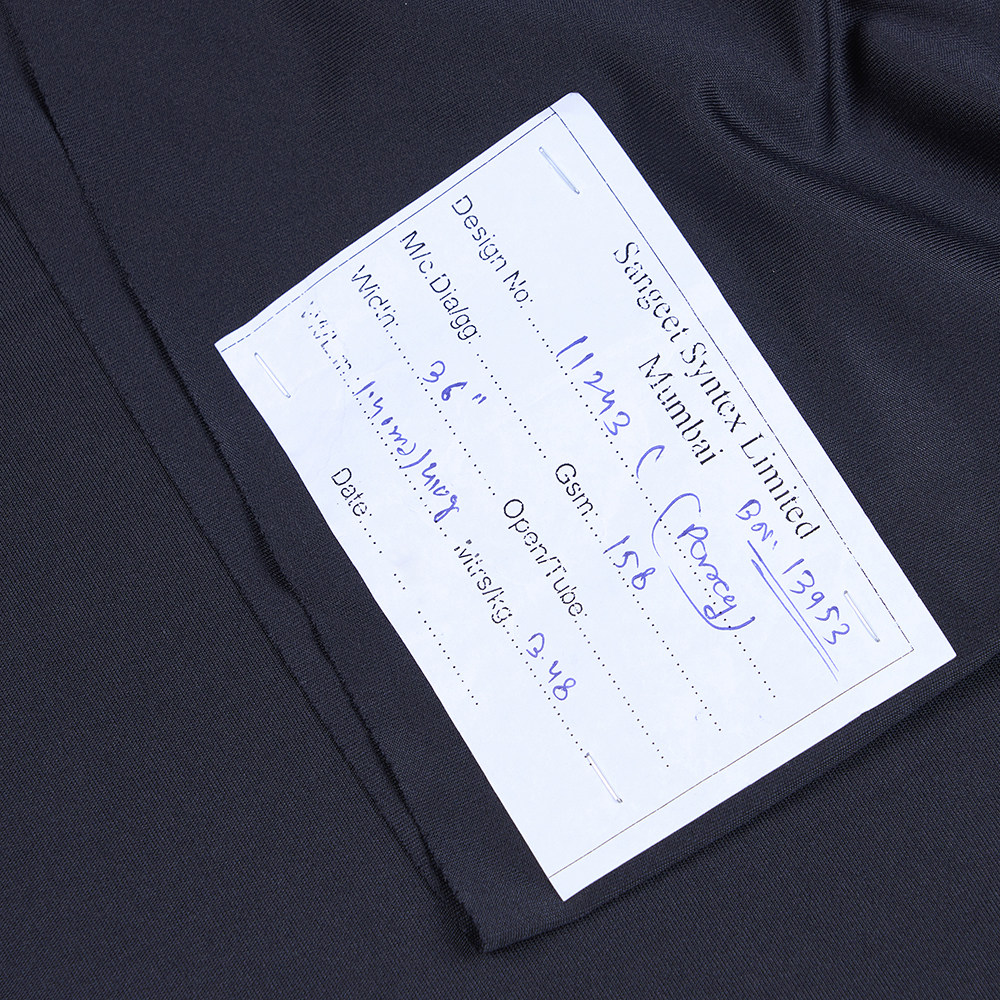 FK11243 158GSM Black Sarina Fabrics