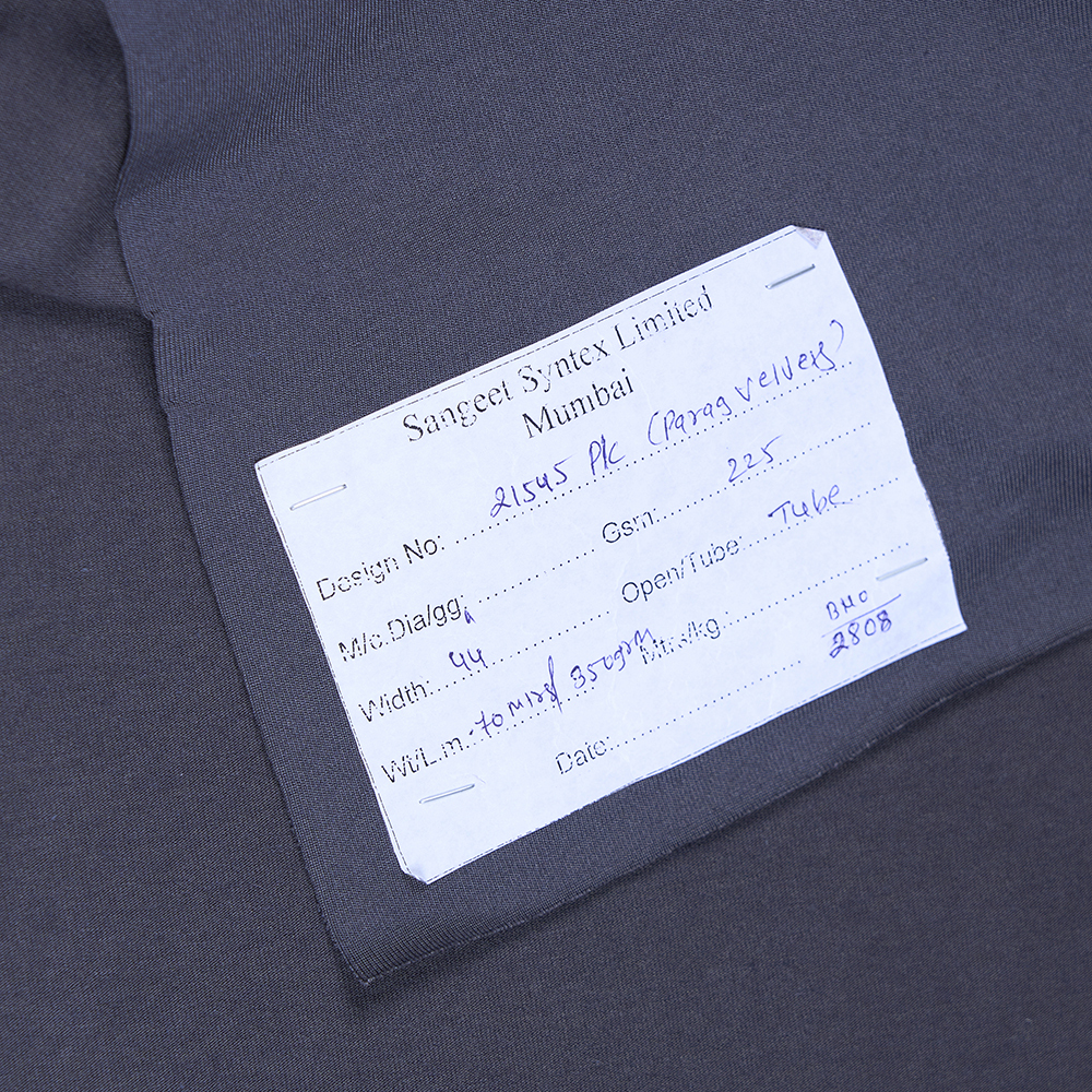 FK21545 225GSM Grey PC Plated Fabrics