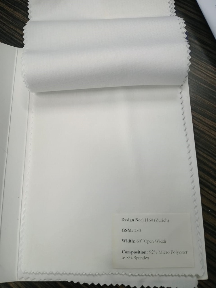 11160 230GSM Zurich Polyester Fabrics