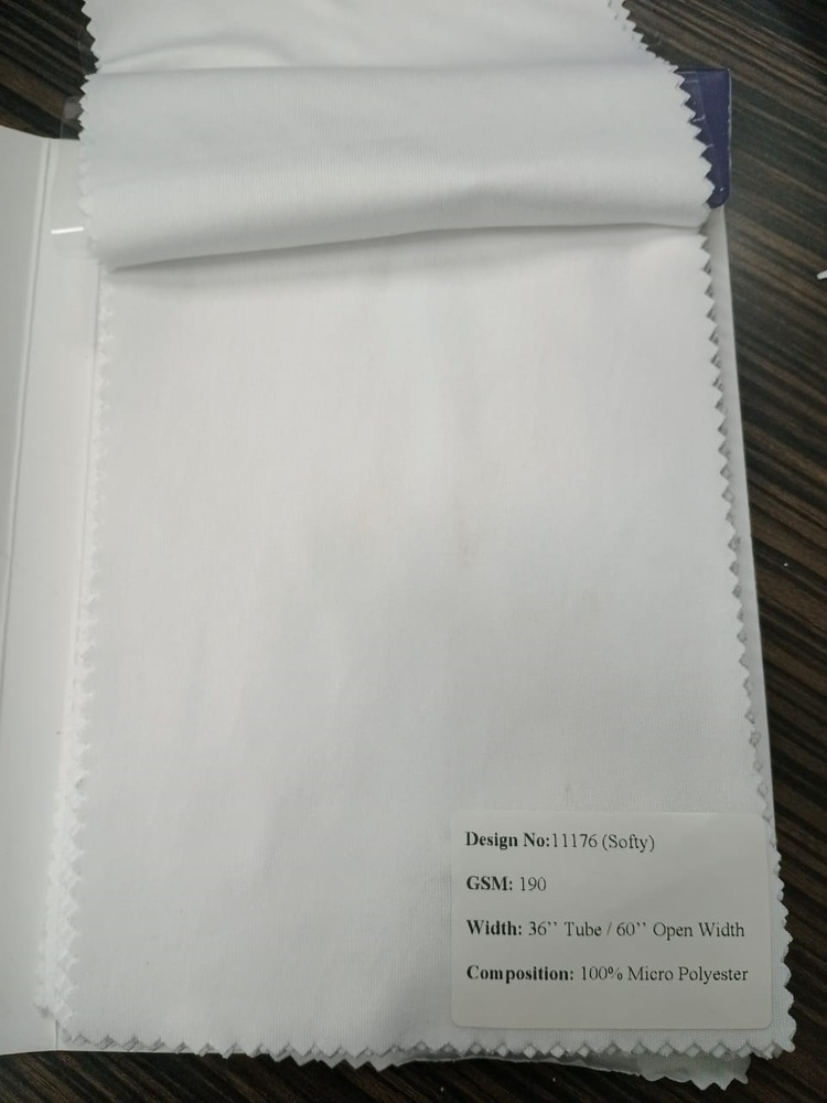 11176 190GSM Softy Polyester Fabrics